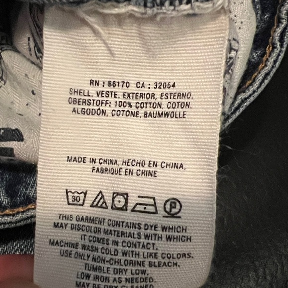 ANTHROPOLOGIE Pilcro Hyphen Fringe Mid Rise Denim Boyfriend Jeans Size 29 - Picture 8 of 8